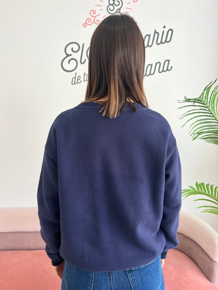 Sudadera París Azul marino