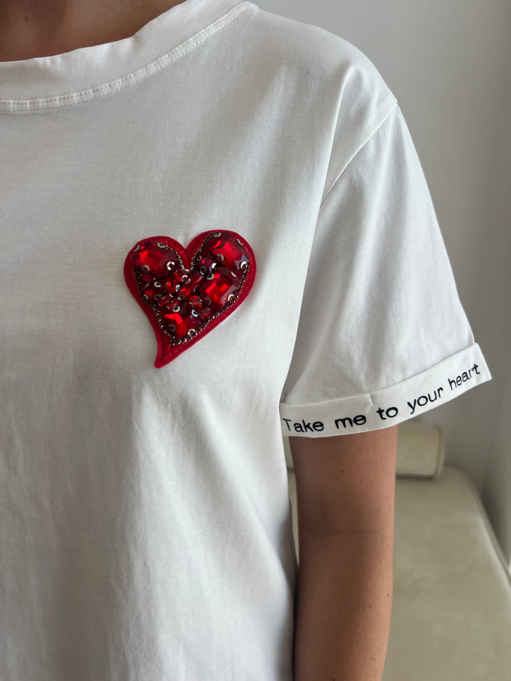 Camiseta Serena blanco