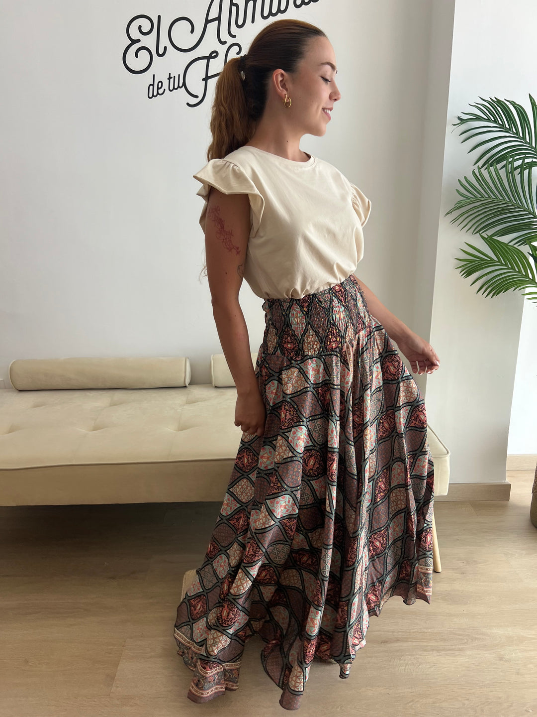 Pantalón India negro