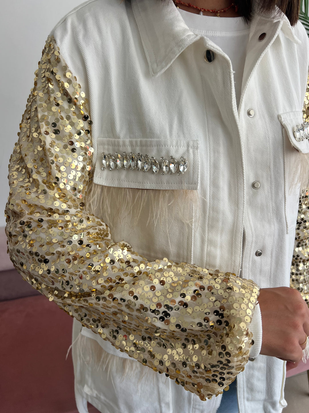 Chaqueta Ashly blanco