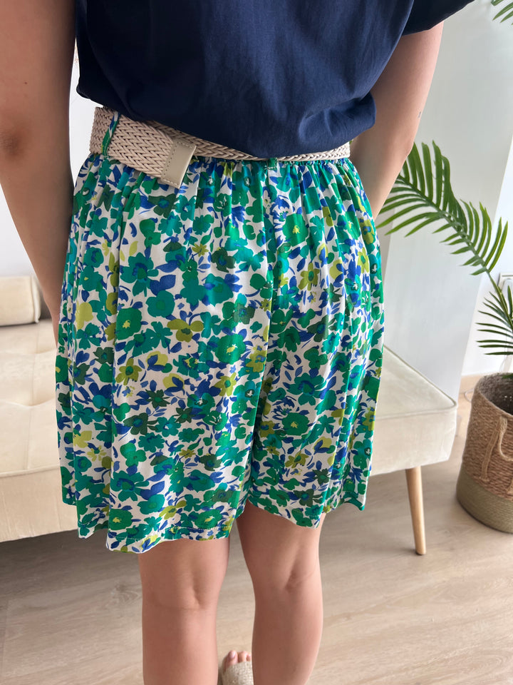 Short Martina verde