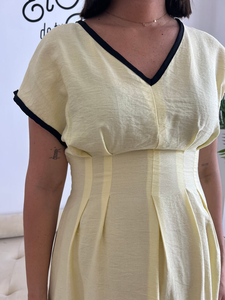 Vestido Selana amarillo
