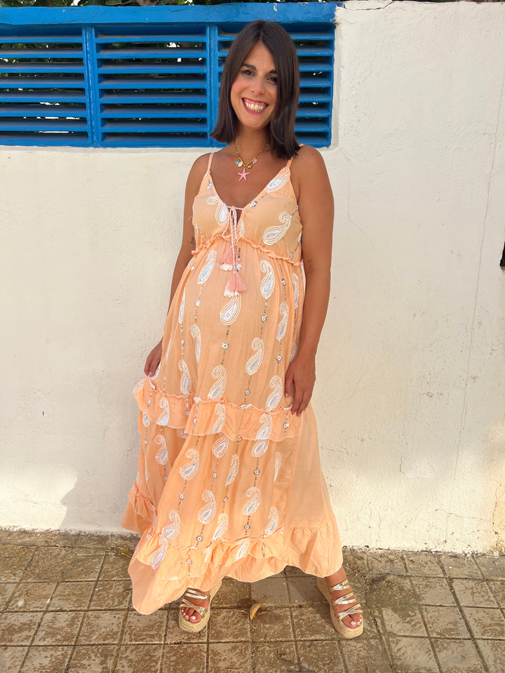 Vestido Mojito mandarina