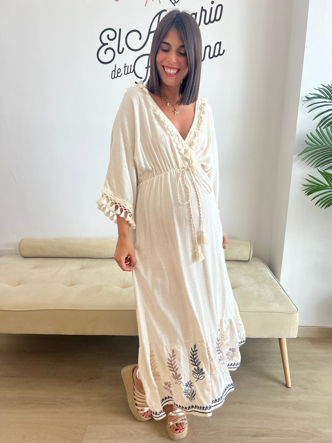 Vestido Altea beige