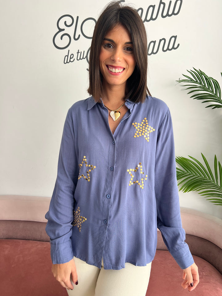 Camisa Star azul