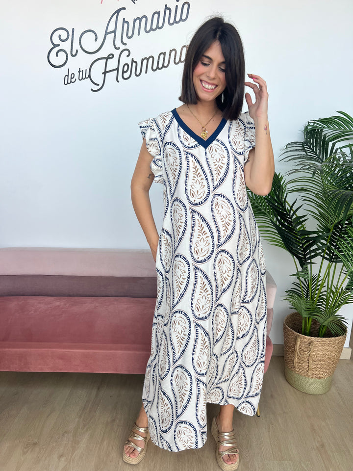 Vestido Débora azul