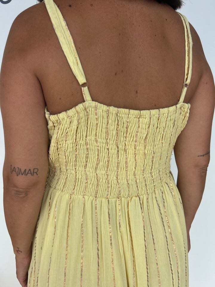 Vestido Marcela amarillo