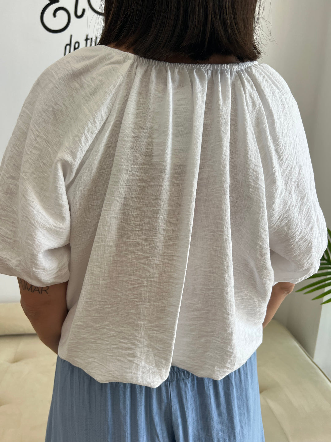 Blusa Chelo blanco