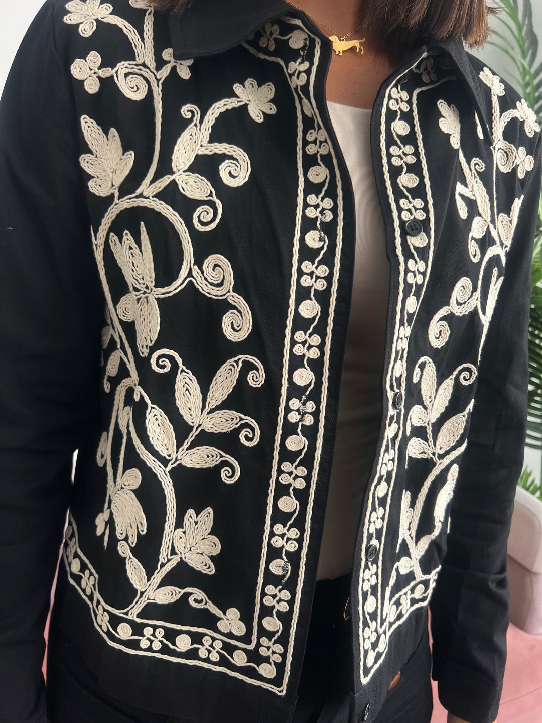 Chaqueta Tania negro