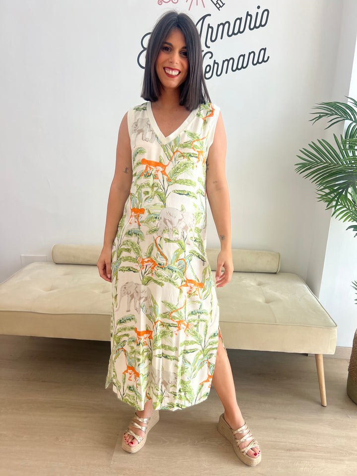 Vestido Selva verde