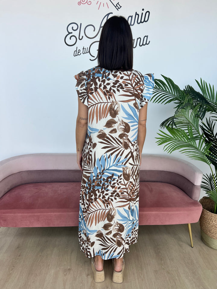Vestido Marga marrón