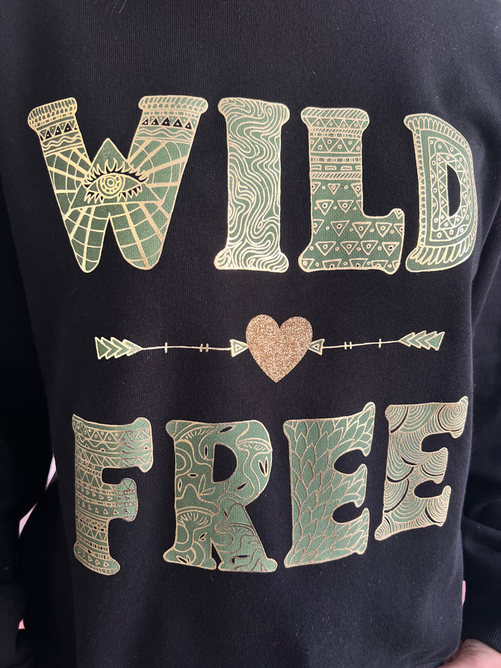 Sudadera Wild verde
