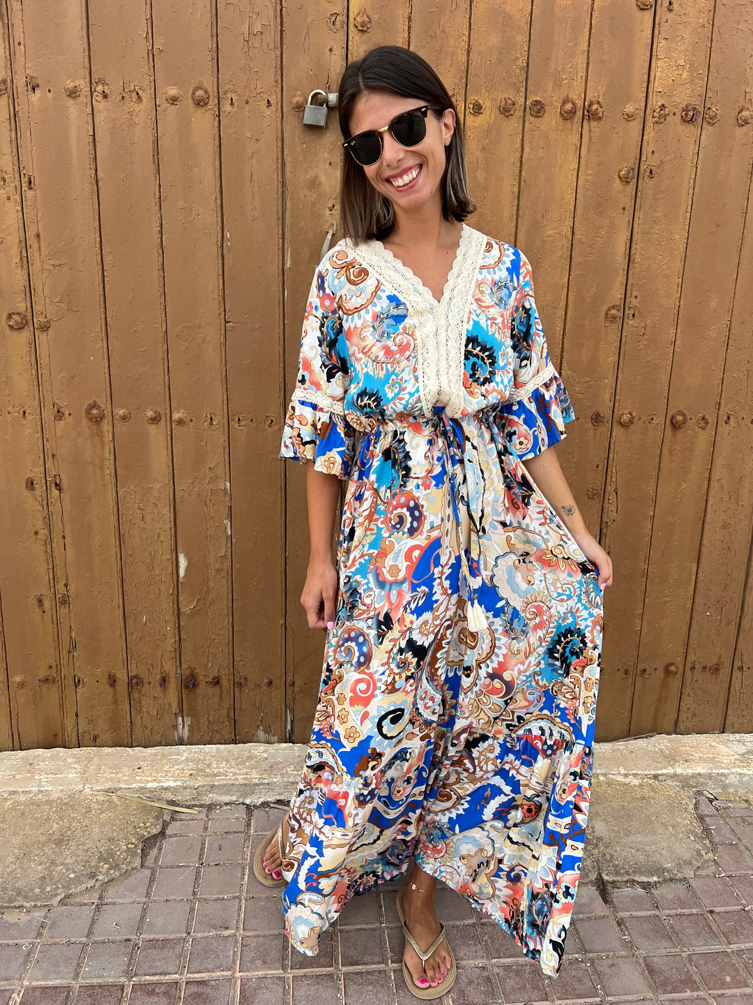 Vestido Andrea azul