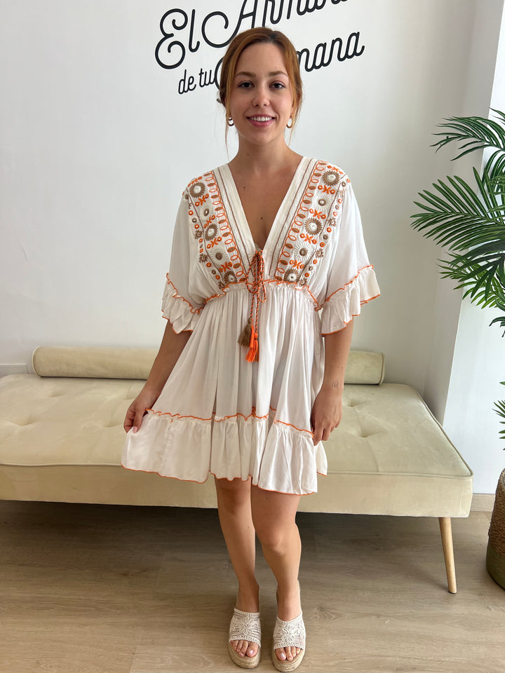 Vestido Sharon naranja