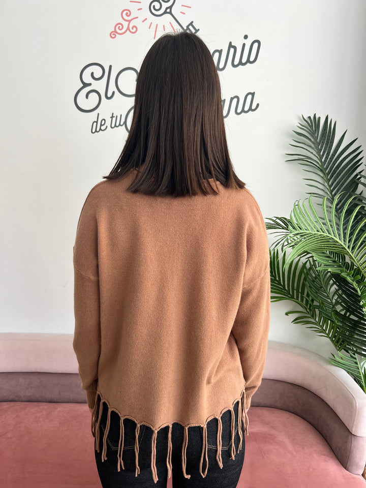 Jersey Flecos marrón
