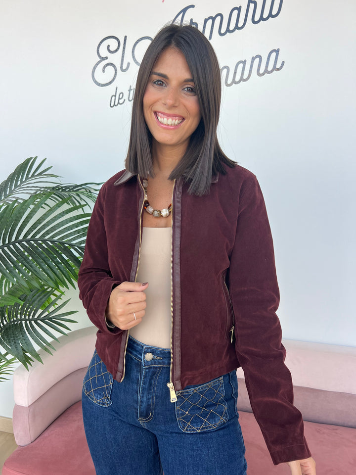Chaqueta Sonia vino