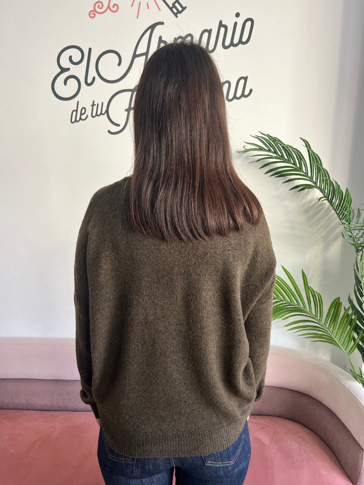 Jersey París verde oscuro