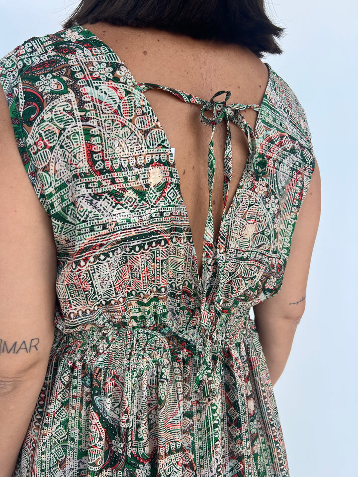 Vestido Layka verde