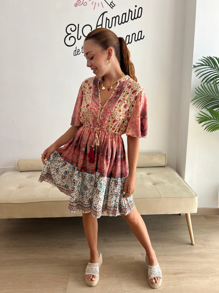 Vestido Niza fucsia