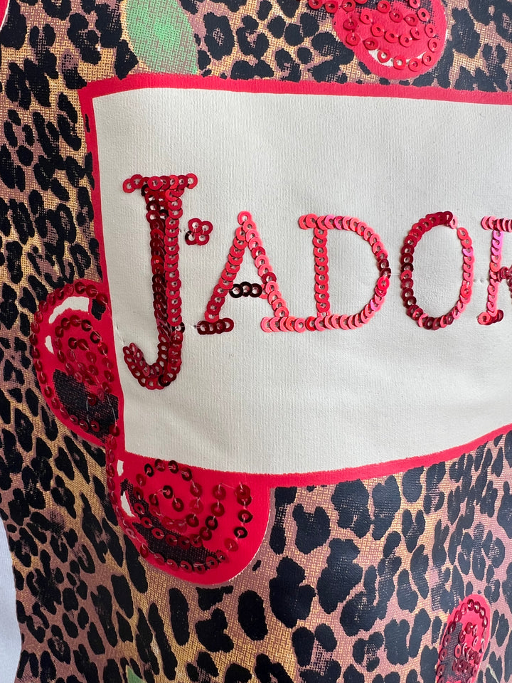 Sudadera J’adore blanco