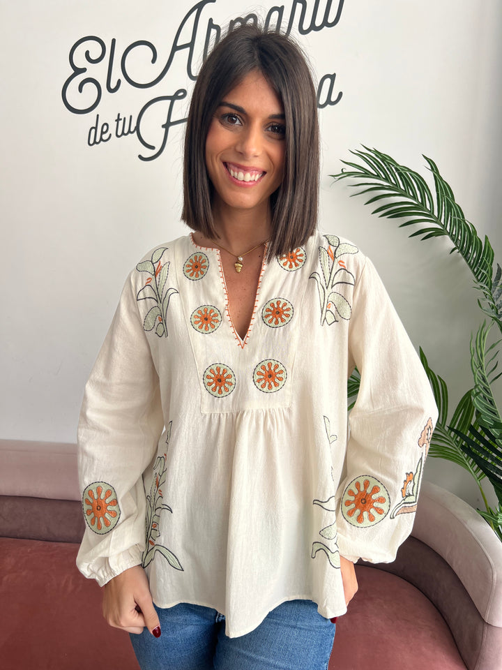 Blusa Molly beige