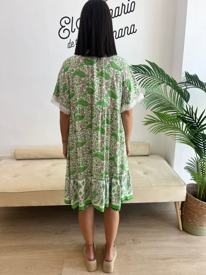 Vestido Luisa verde
