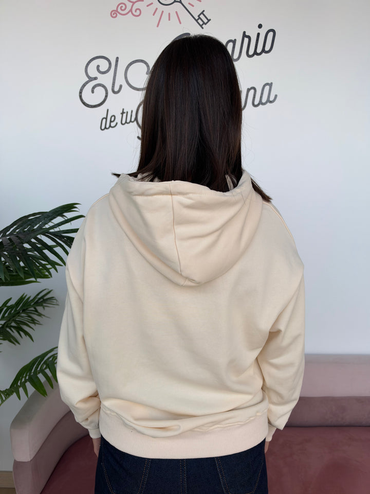Sudadera Studio beige