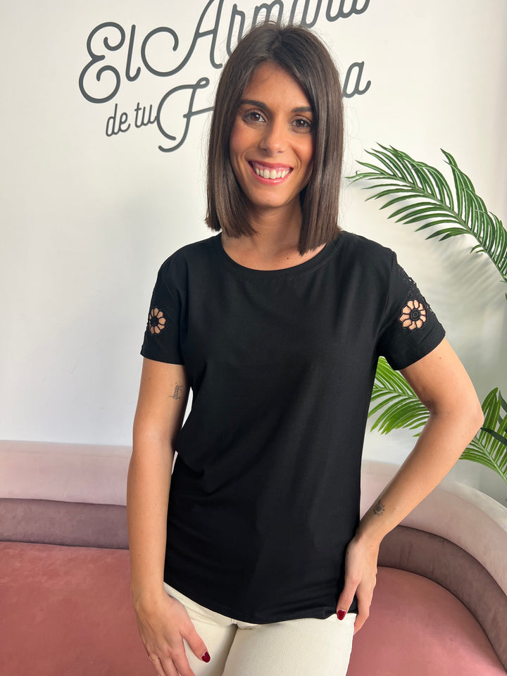 Camiseta Laura negro