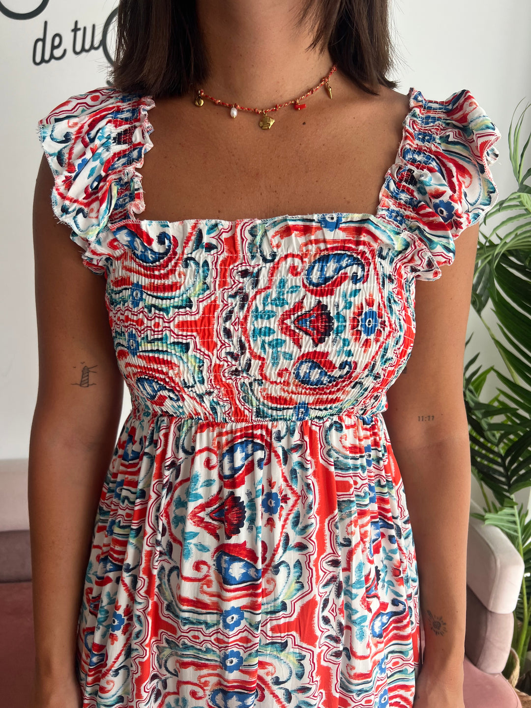 Vestido Molly naranja