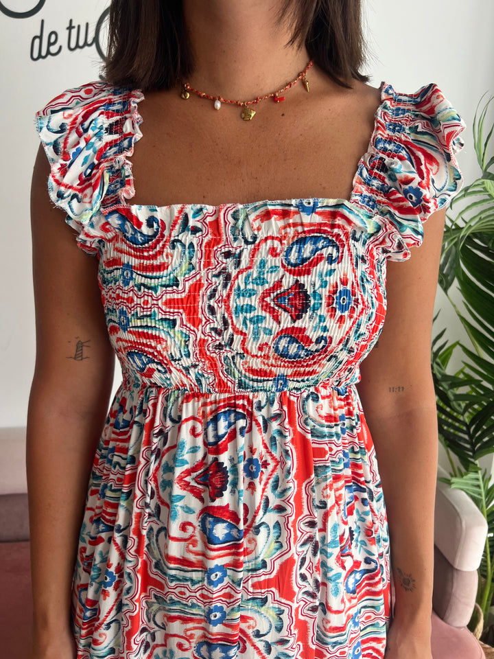 Vestido Molly naranja