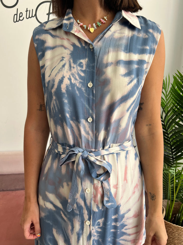 Vestido Aroa azul