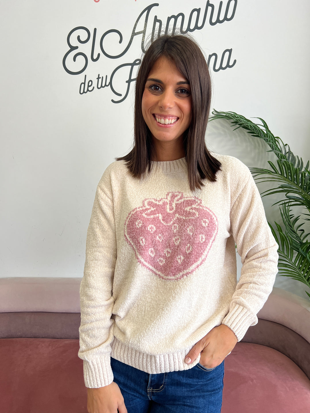 Jersey Fresita beige