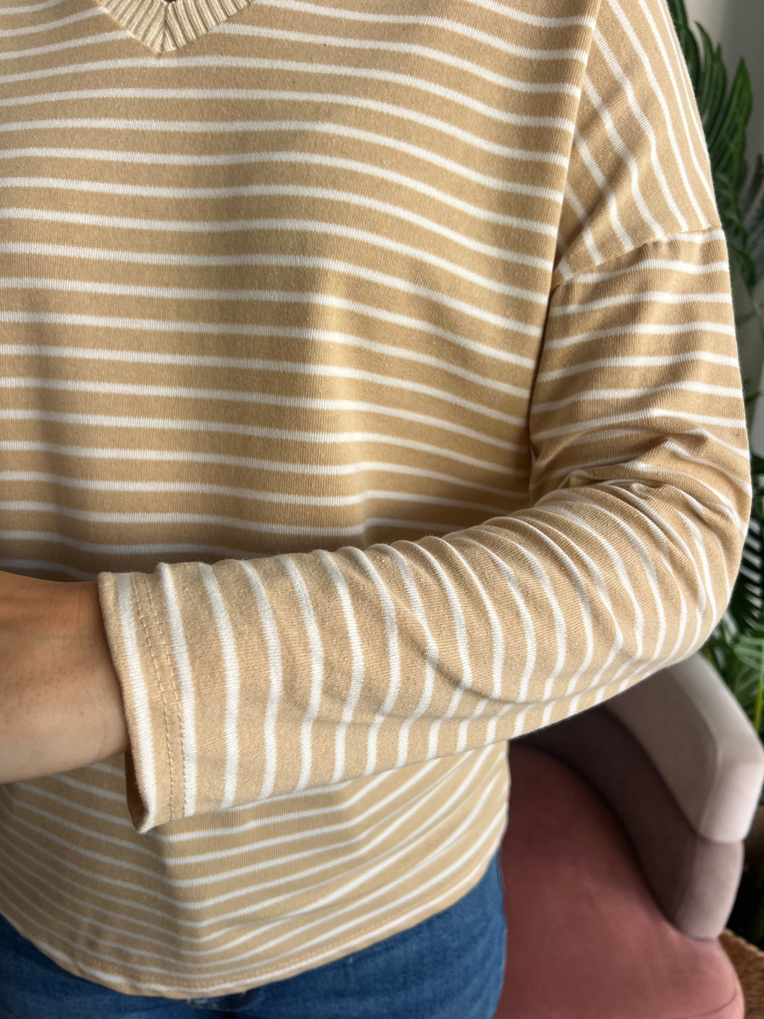 Camiseta Sofía camel