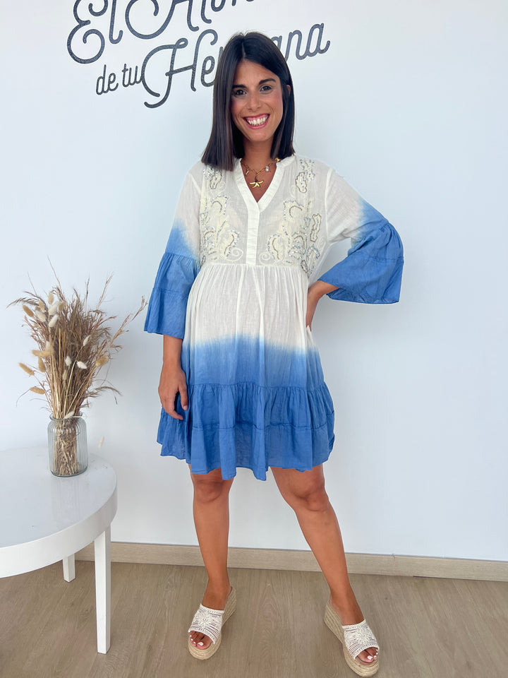 Vestido Miriam azul
