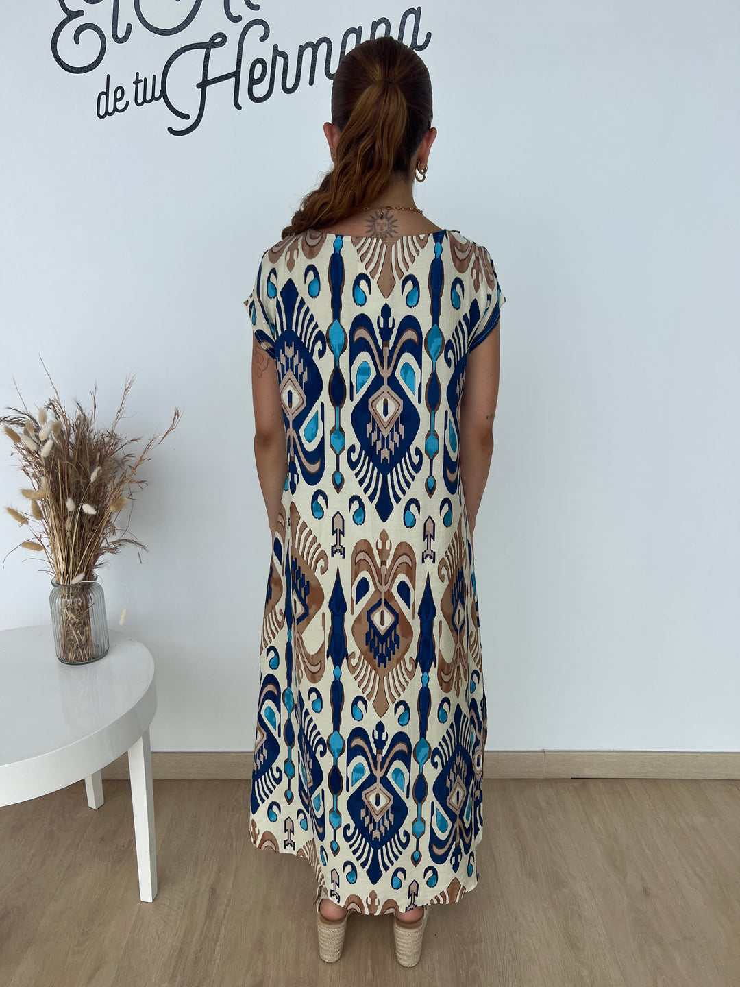 Vestido Morgane azul