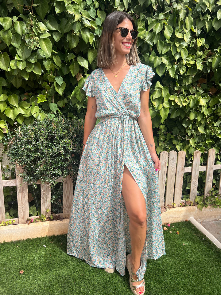 Vestido Alicia Turquesa