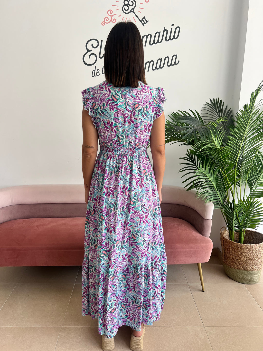 Vestido Nataly morado