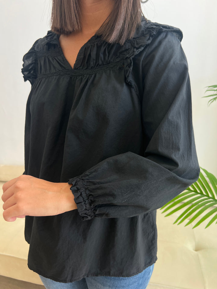 Blusa Santi negro