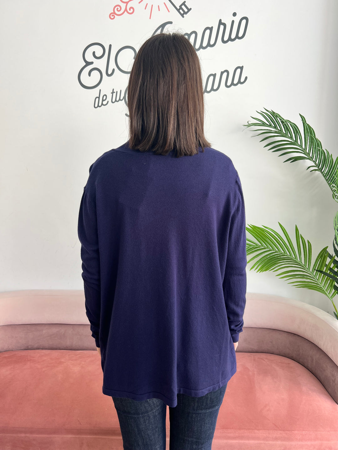 Chaqueta Rebe azul marino