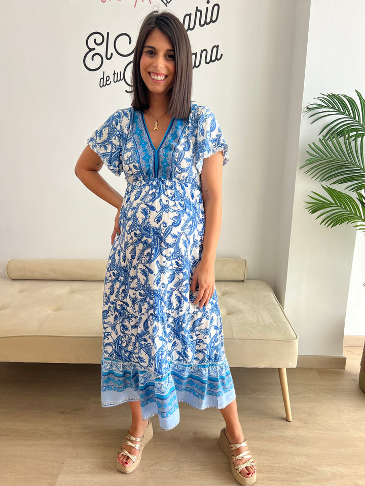 Vestido Marisa azul