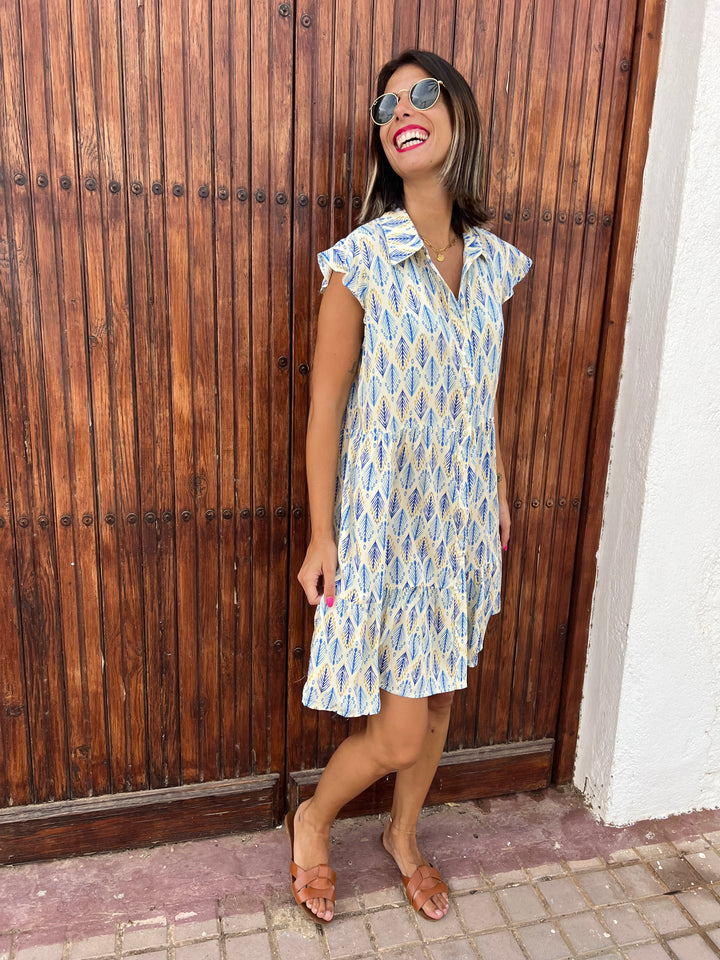 Vestido Lucía azul