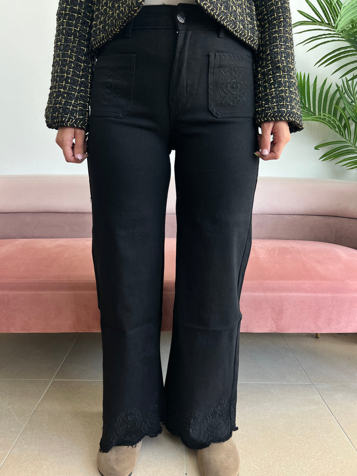Pantalón Yurena negro