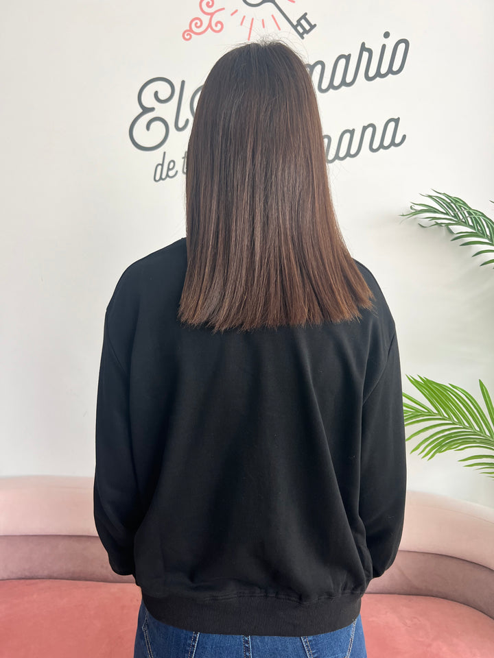 Sudadera Butterfly negro
