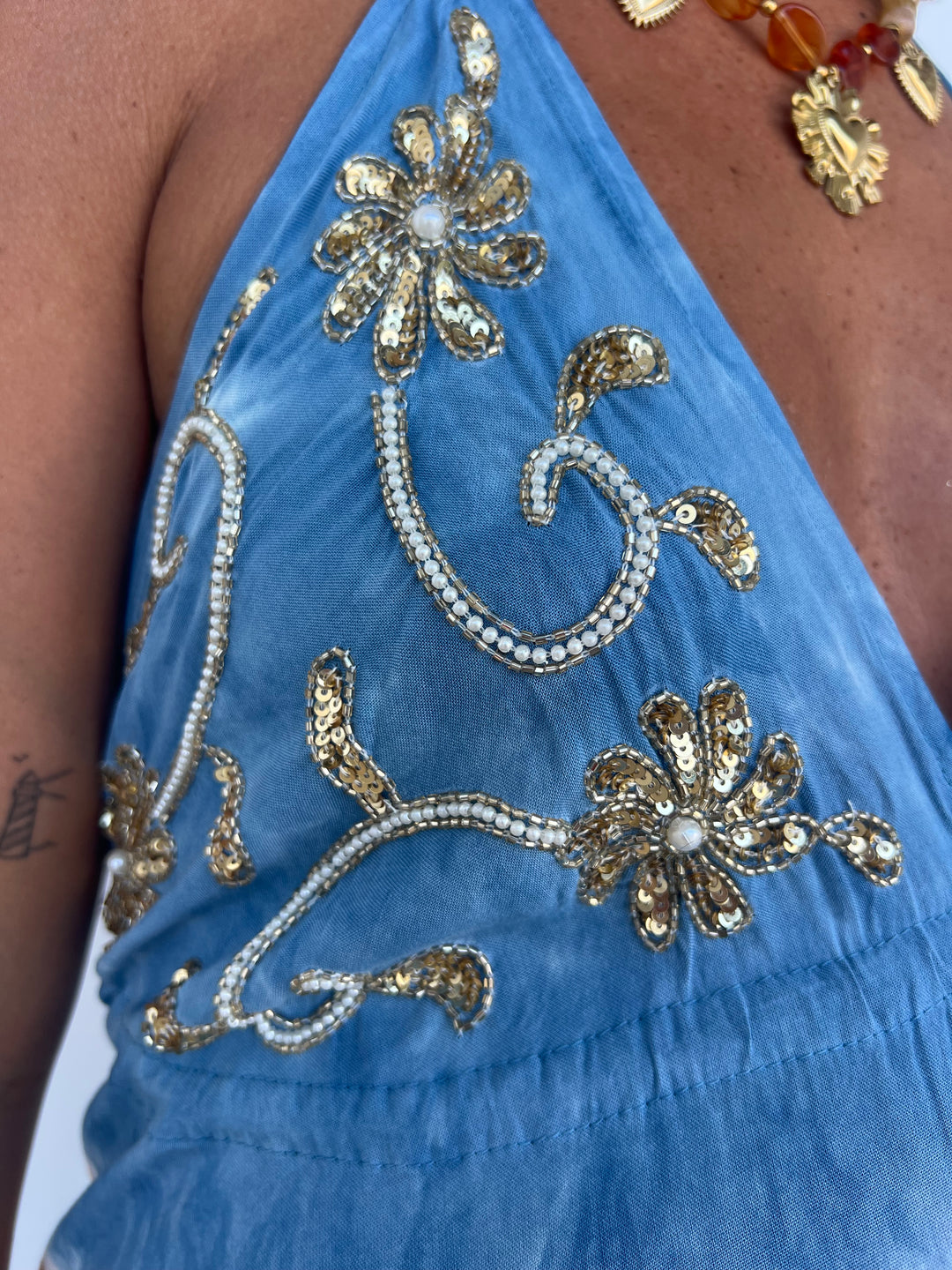 Vestido Cuba azul