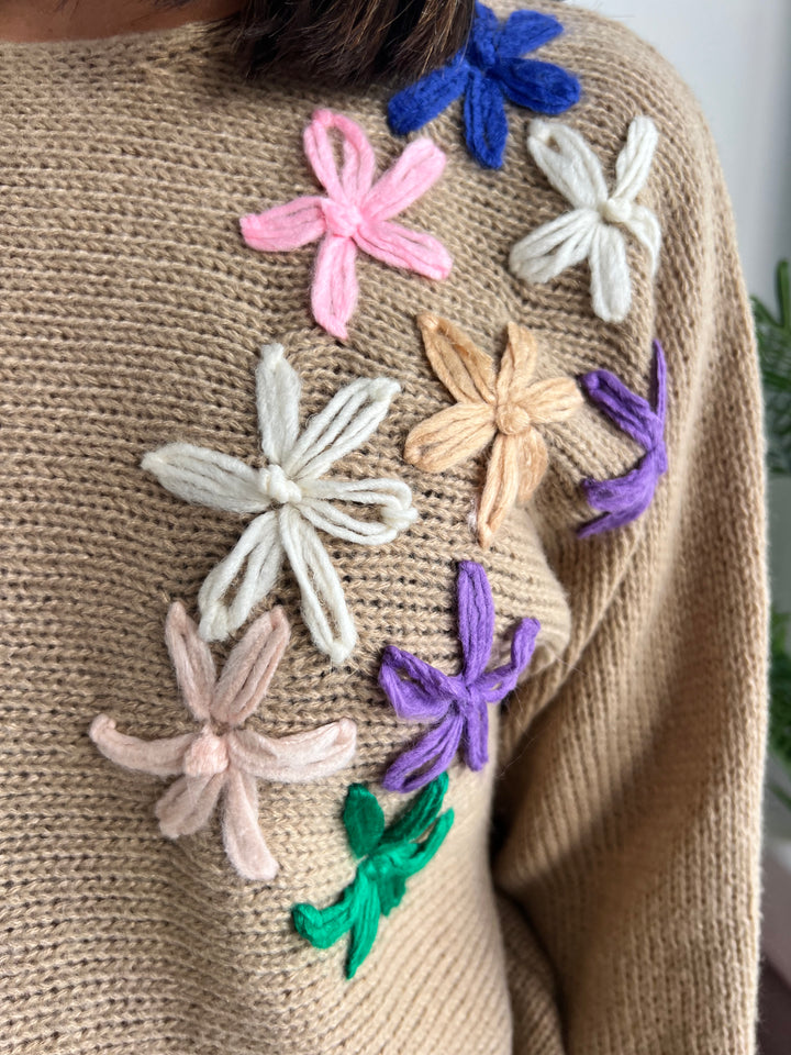 Jersey Almudena camel