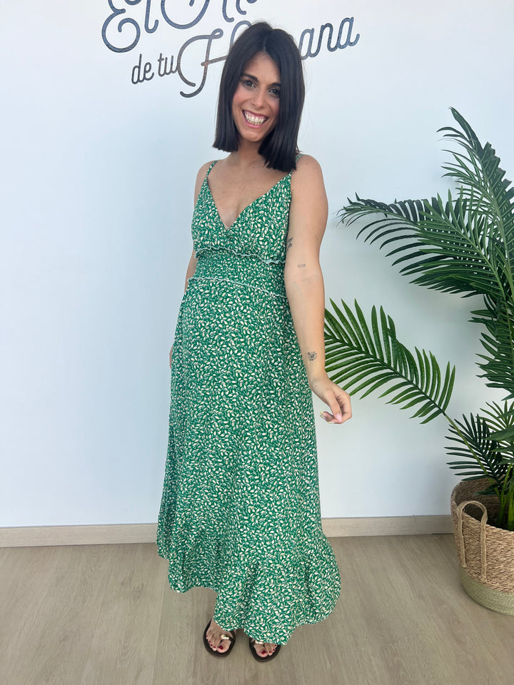 Vestido Salomé verde