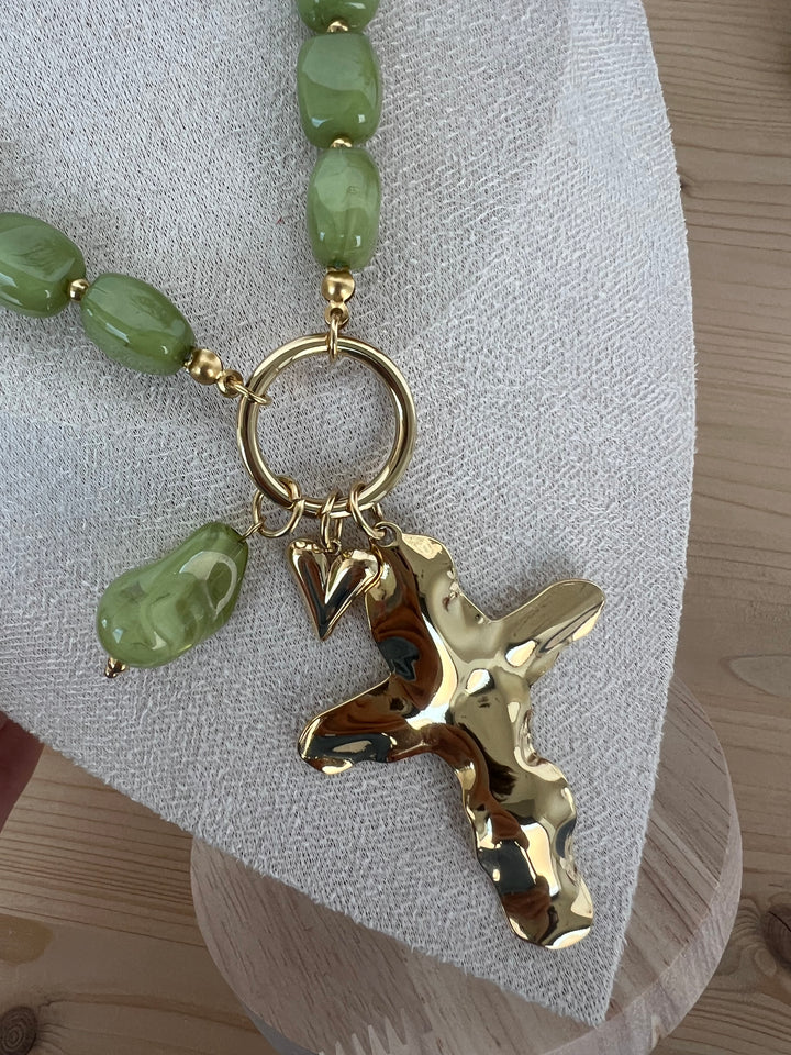 Collar Cruz (acero)