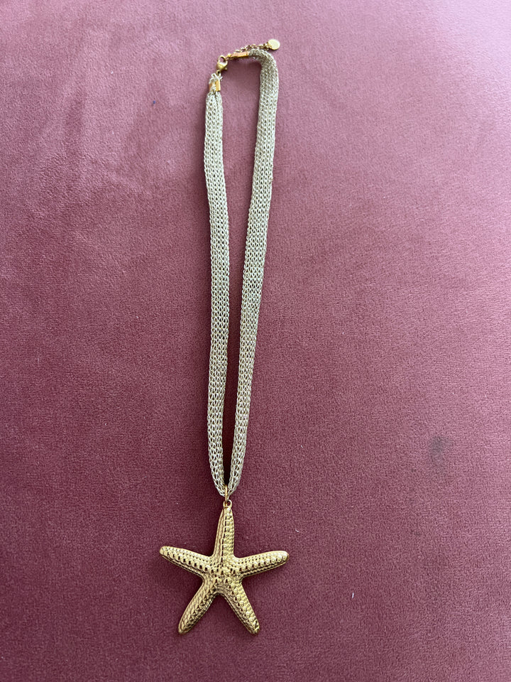 Collar red estrella (acero)