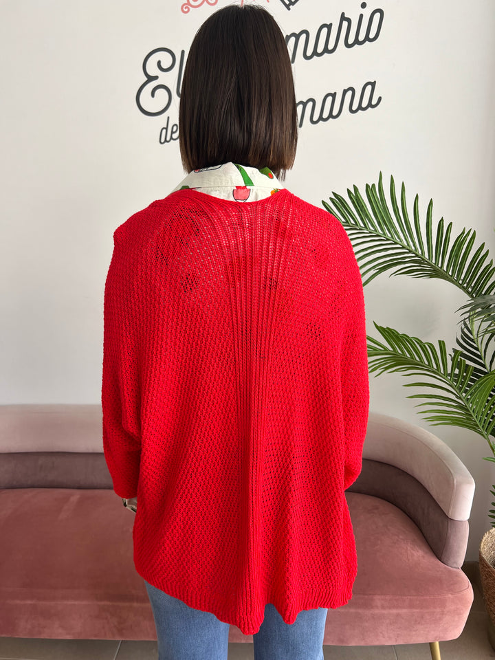 Chaqueta María rojo