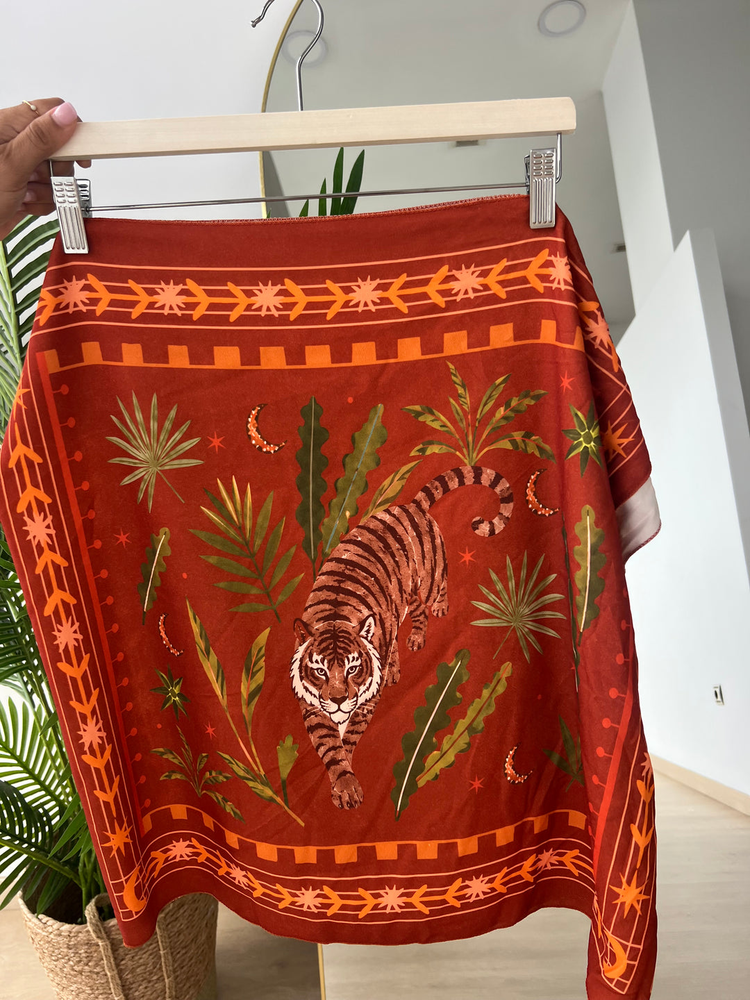 Falda Tigre teja